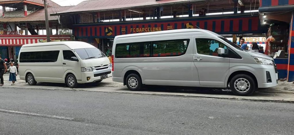 sewa hiace medan